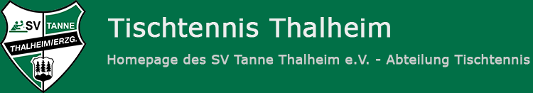 Tischtennis Thalheim
